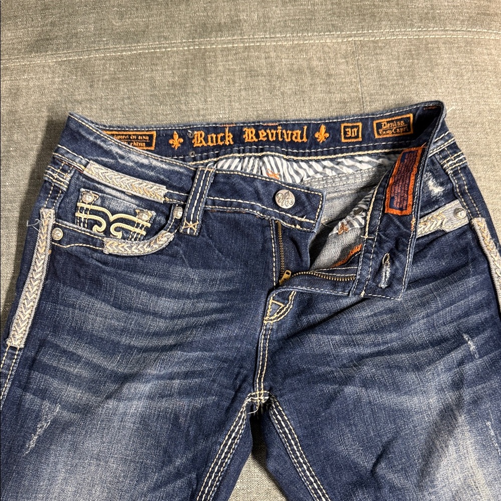 Rock Revival women’s easy Capri size 30